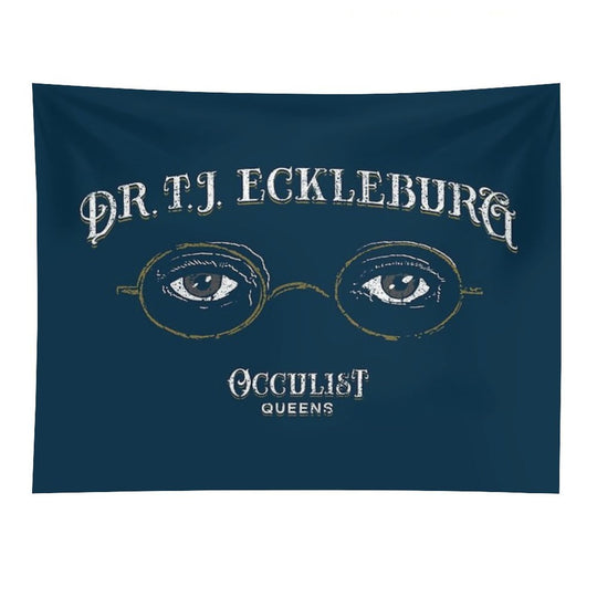 Dr. TJ Eckleburg Occulist Tapestry