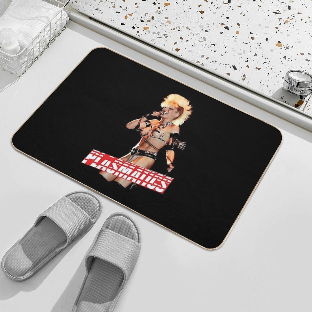 Plasmatics Band Durable Bath Mat