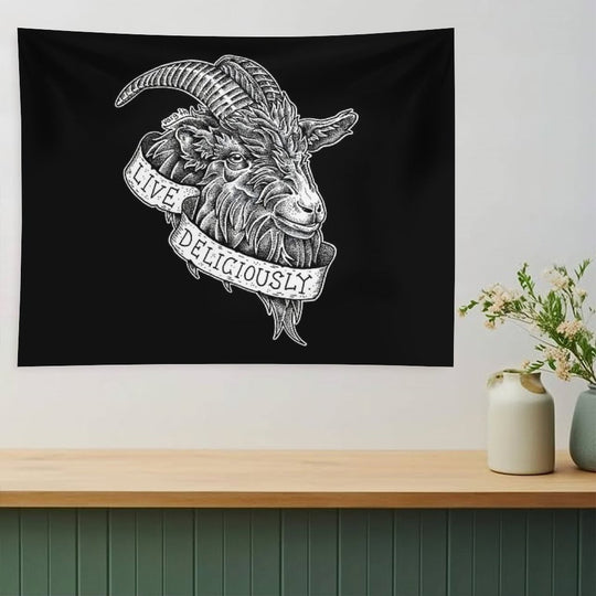 Live Deliciously Tapestry