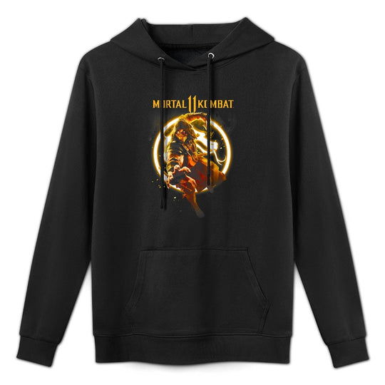 Mortal Kombat 11 Scorpion Flames Shrink-Resistant Hoodie