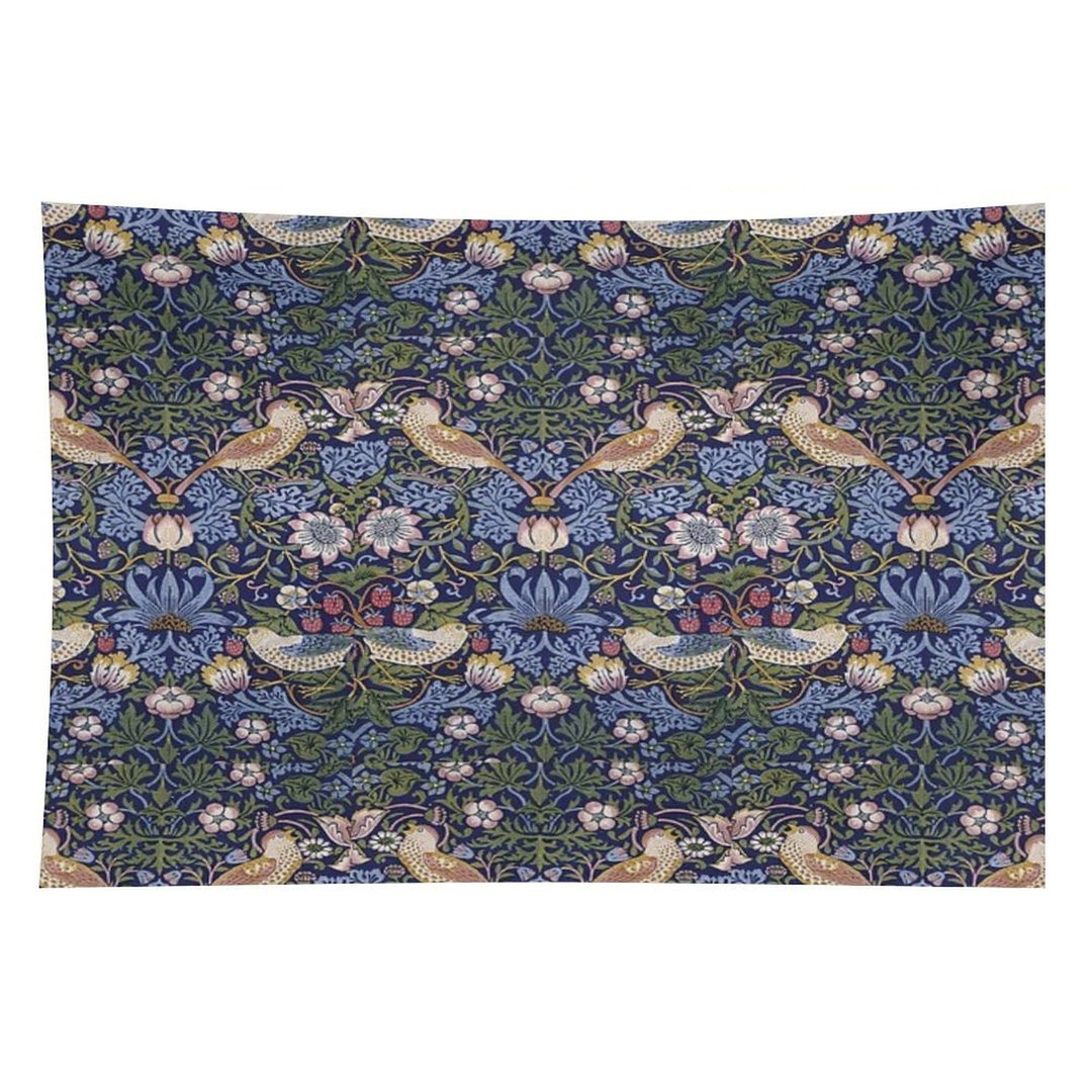 William Morris Strawberry Thief Design 1883 Tapestry