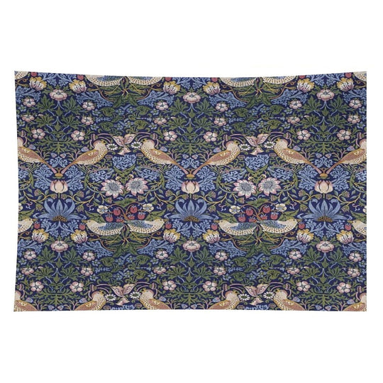 William Morris Strawberry Thief Design 1883 Tapestry