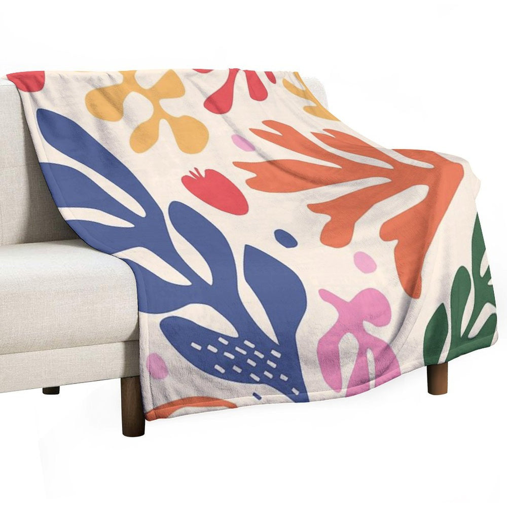 Matisse Pattern_2 Multi-functional Throw Blanket