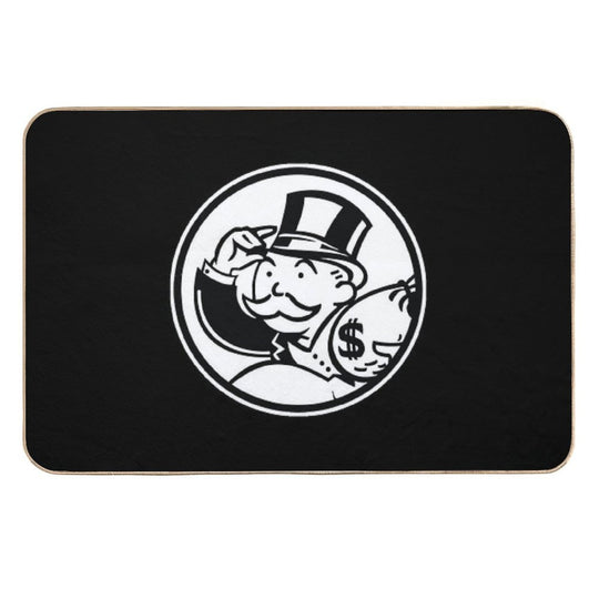Wealthy Monopoly  Easy To Clean Bath Mat