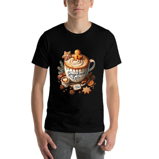 Gingerbread Latte Graphic for Women Christmas Coffee Mug  Wrinkle-resistant T-Shirt