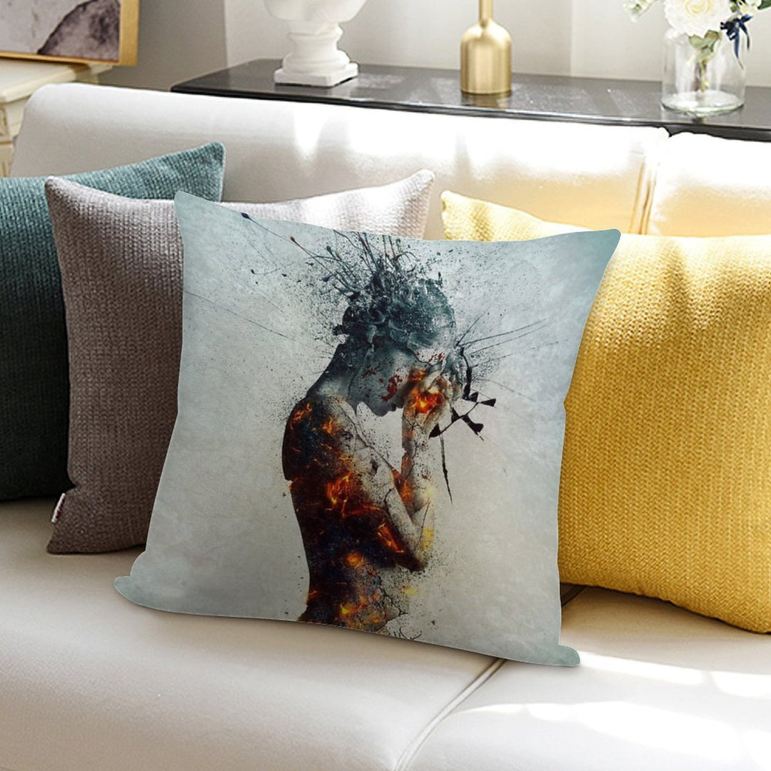 Deliberation Soft Warmth Comfort Throw Pillow
