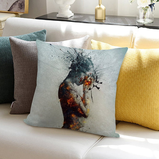 Deliberation Soft Warmth Comfort Throw Pillow