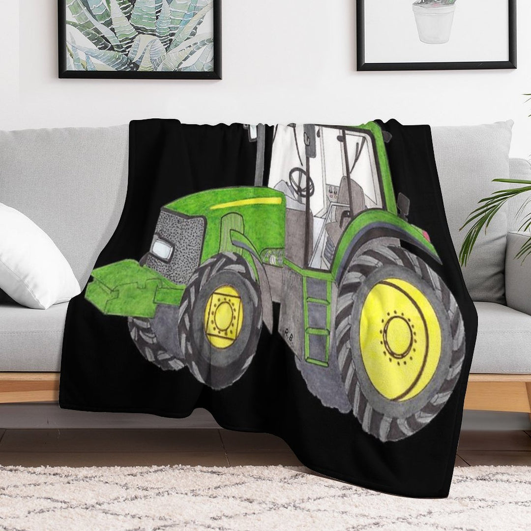 TRACTOR Lightweight Throw Blanket