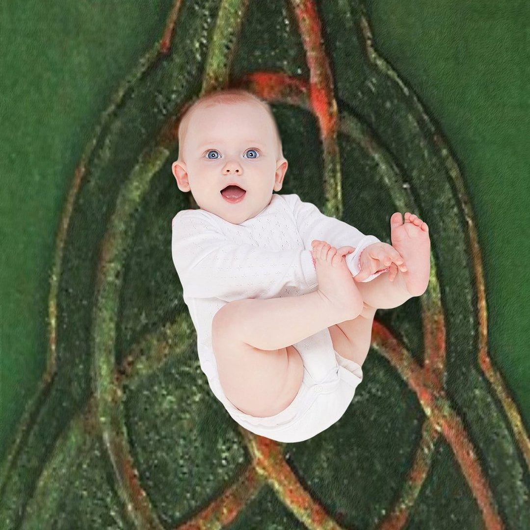 Book of Shadows - Charmed Triquetra Design Versatility Throw Blanket