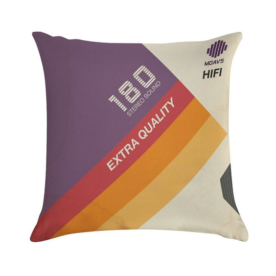 VHS Video Tape Cassette Case Retro Soft Ultra-Soft Texture Throw Pillow