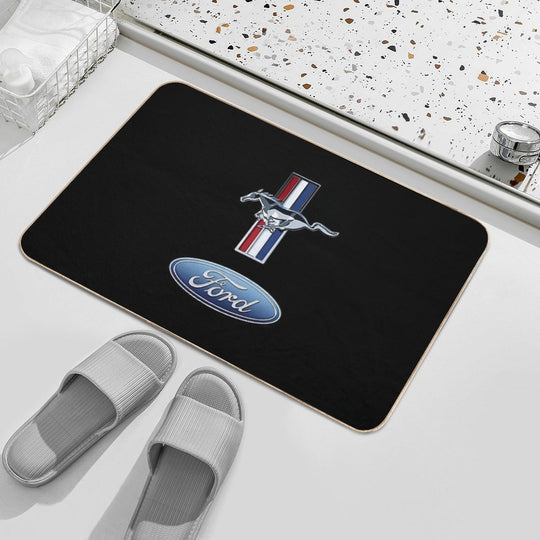 Logos Trend  Fade-Resistant Bath Mat