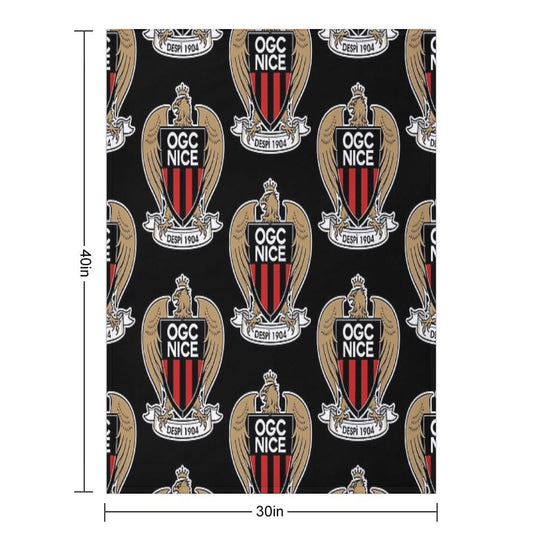 OGC Nice Gift-ready Throw Blanket