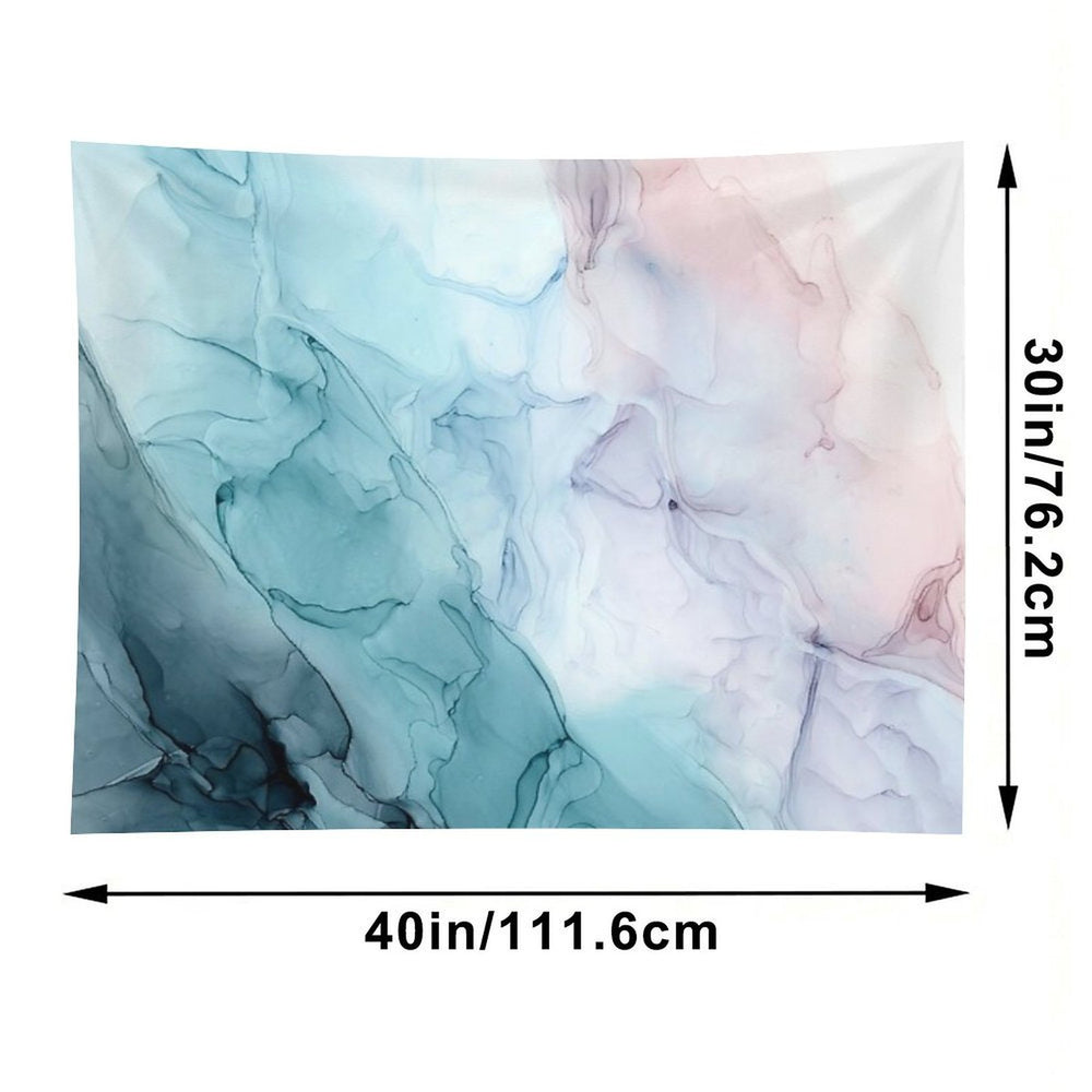 Beachy Pastel Flowing Ombre Abstract 1 Tapestry