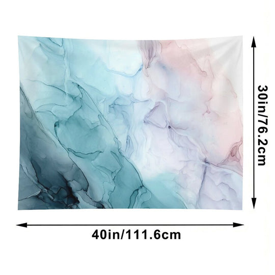Beachy Pastel Flowing Ombre Abstract 1 Tapestry