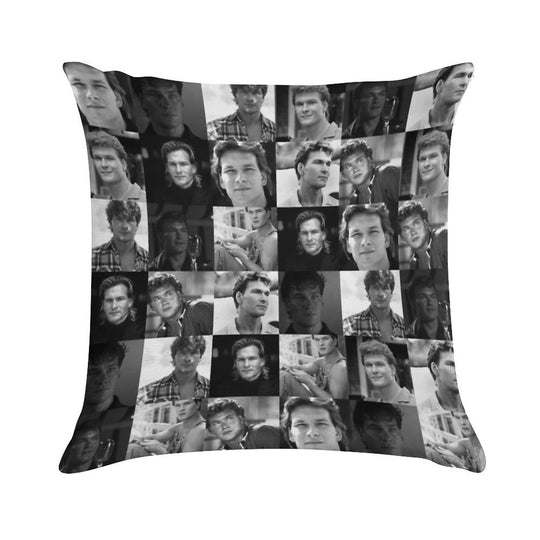 Patrick Swayze Sticker Soft Ultra-Soft Texture Throw Pillow