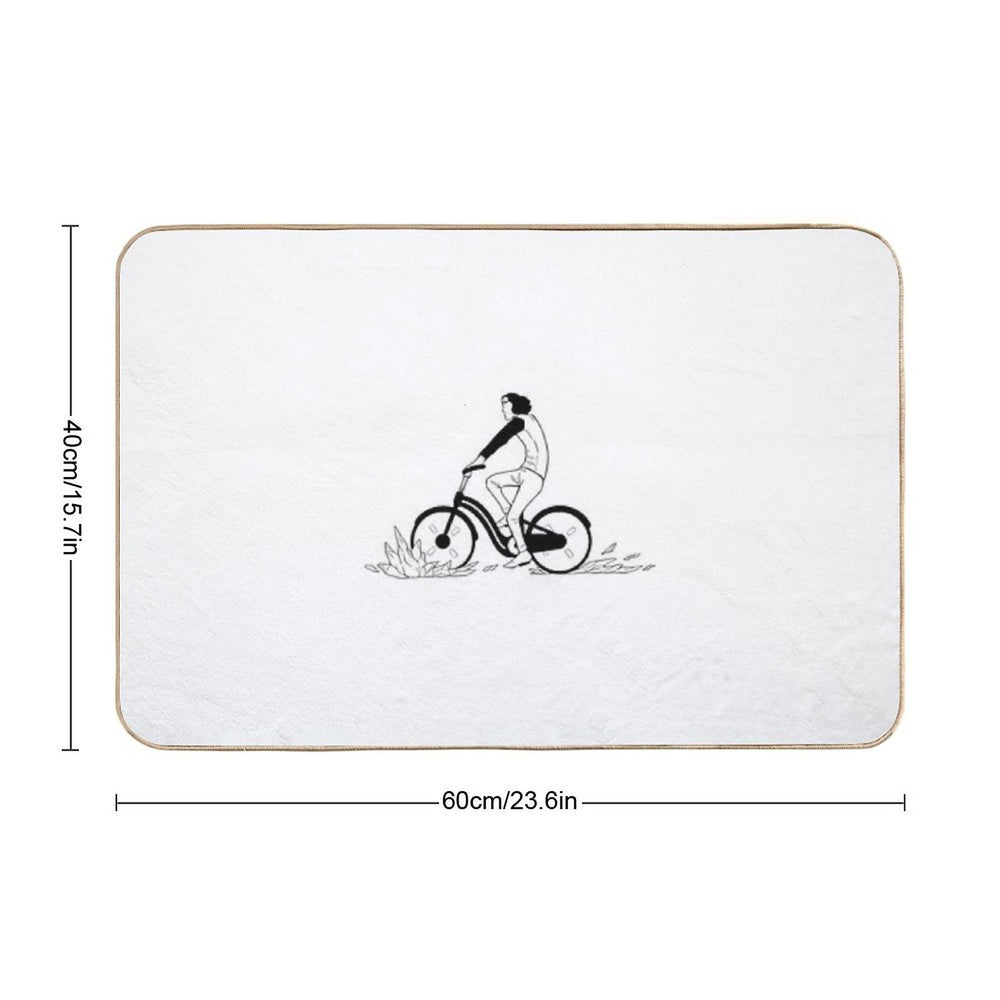 Aokiji  Easy To Clean Bath Mat
