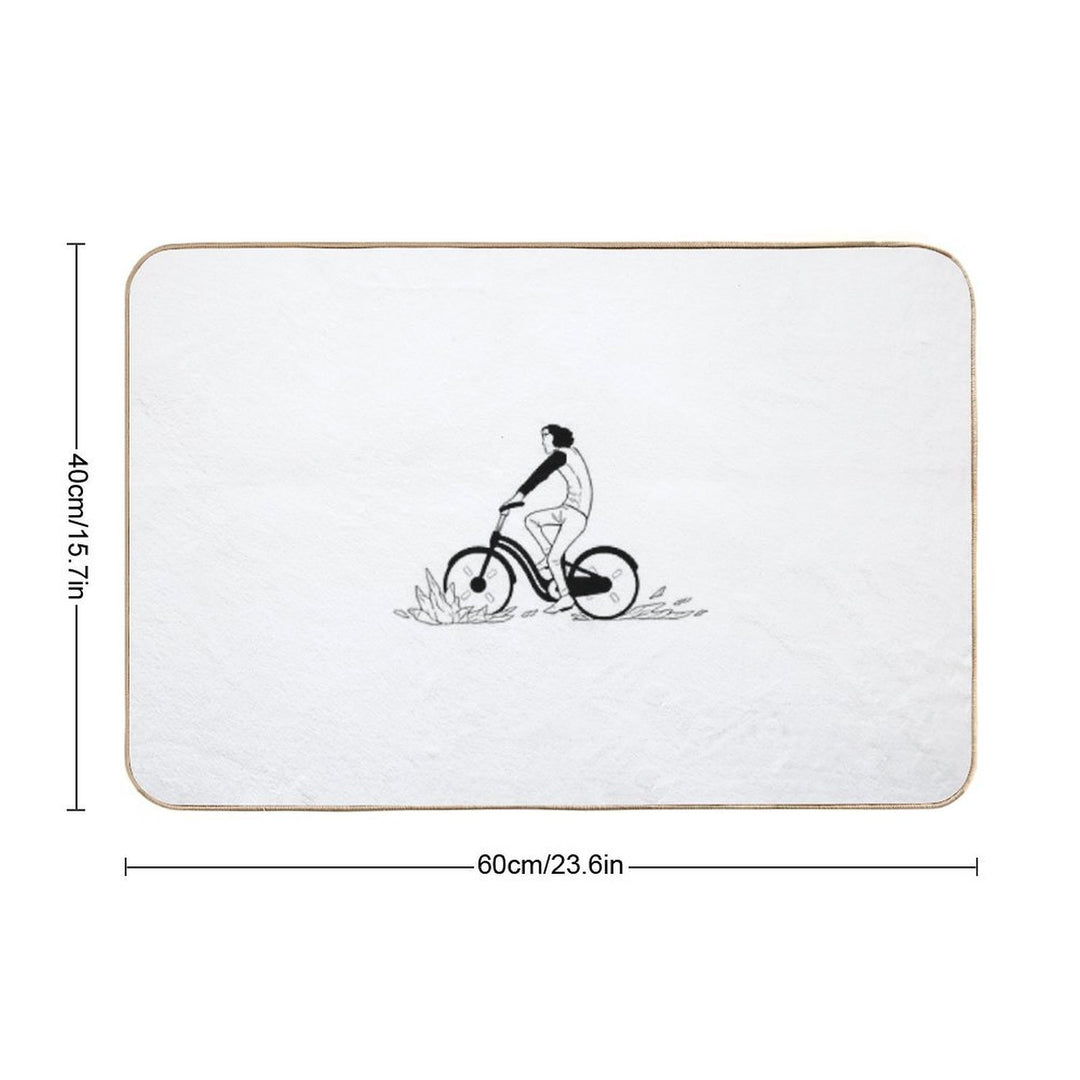 Aokiji  Easy To Clean Bath Mat