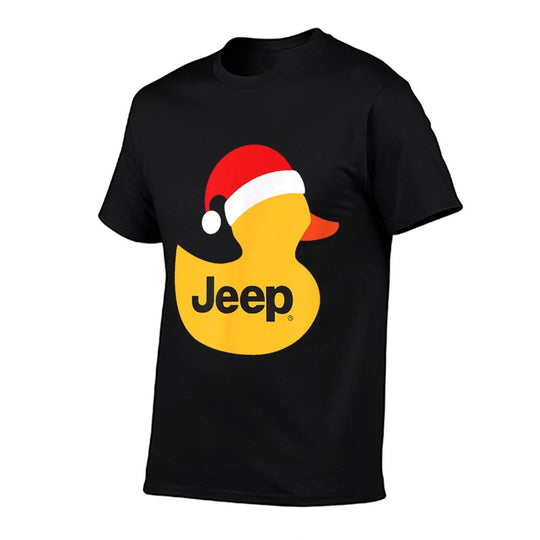 Jeep Holiday Duck Red Santa Hat  Slim-fit Cut T-Shirt