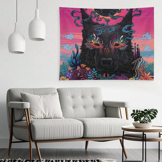 Black Eyed Dog Tapestry
