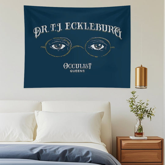 Dr. TJ Eckleburg Occulist Tapestry