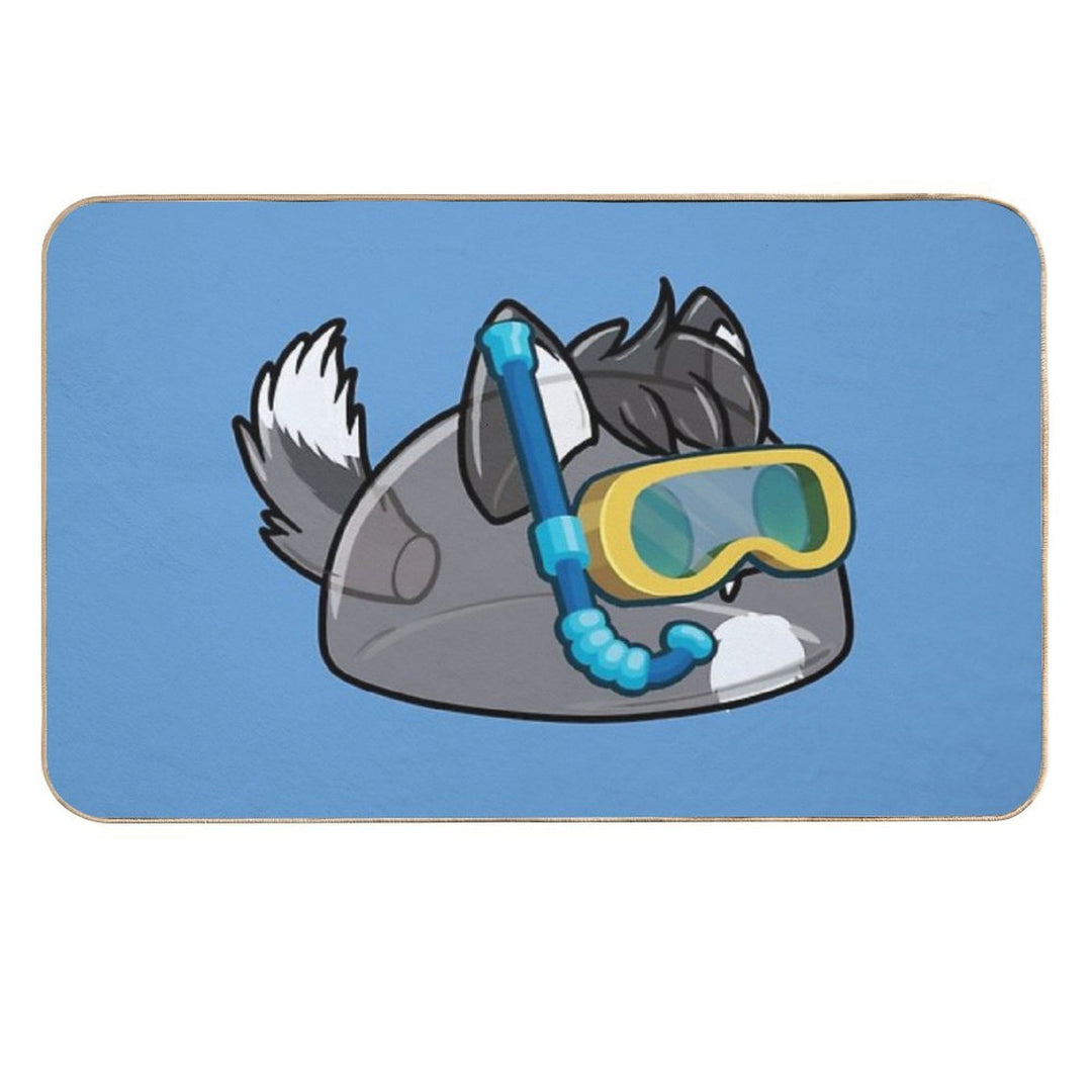 Schlufu The Diving Expert  Non-Slip Bath Mat