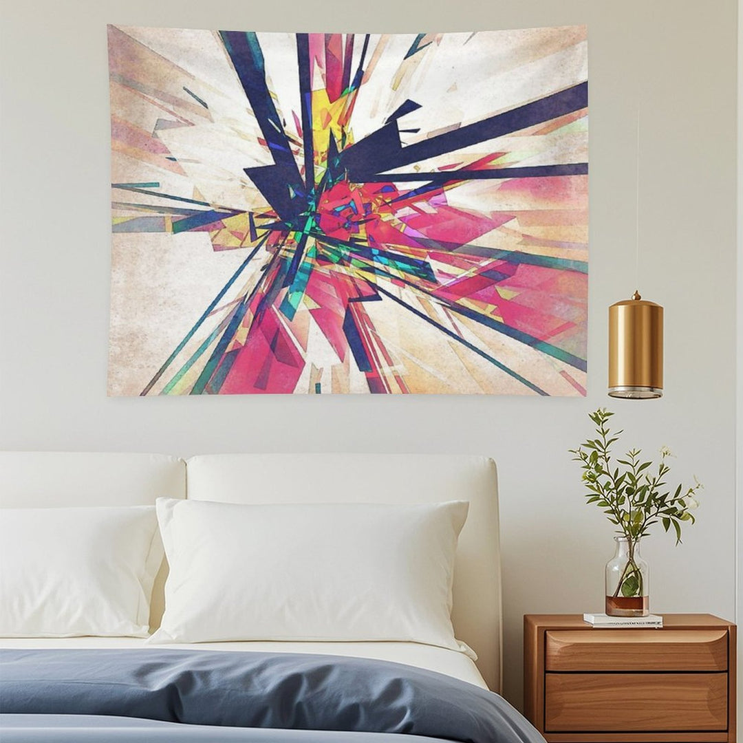 Abstract Geometry Tapestry