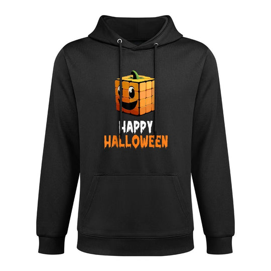 Happy Halloween Speed Cubing Puzzle Cuber Costume Unisex Design Hoodie