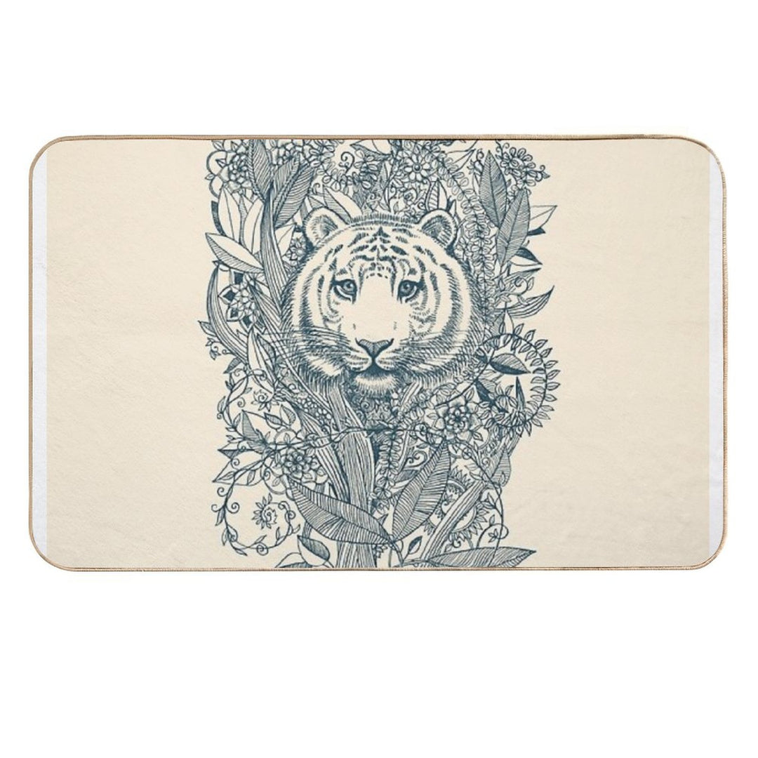 Tiger Tangle  Stain-Proof Bath Mat