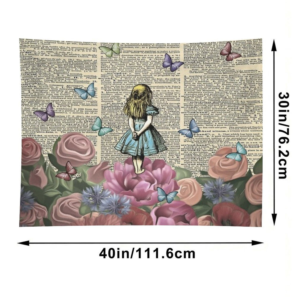 Alice In Wonderland - Wonderland Garden Tapestry