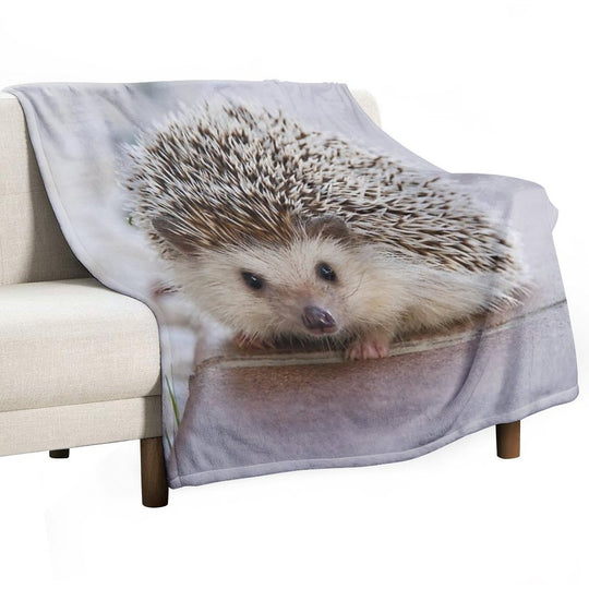 Hedgehog Comfort Throw Blanket