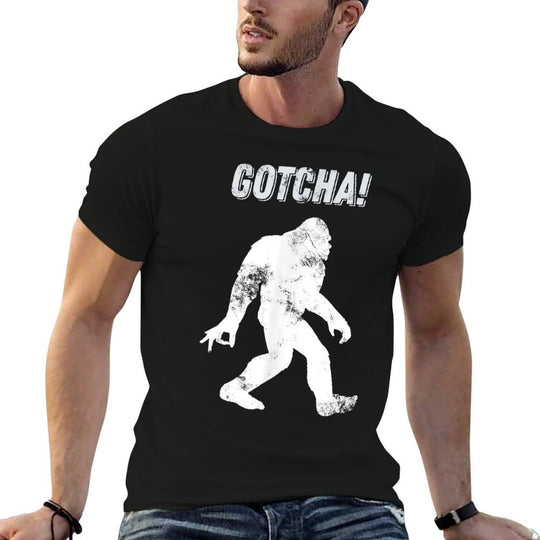 Bigfoot Circle Game Gotcha Meme Ok Hand T  Summer-ready Fabric T-Shirt