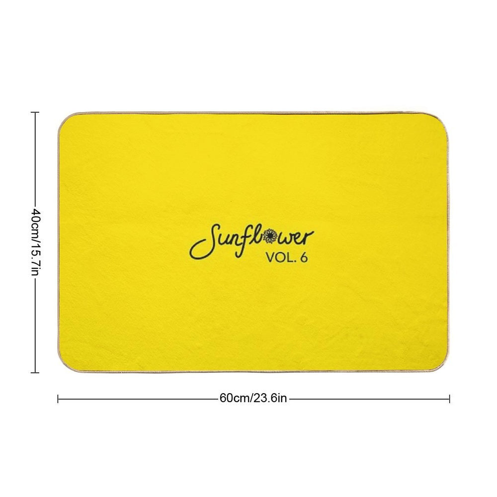 Sunflower Vol. 6 Harry Styles  Odorless Bath Mat