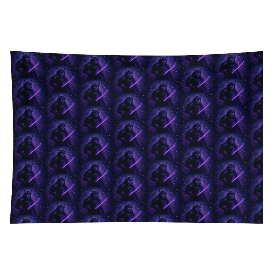 Shadow Blossom Ronin Tapestry