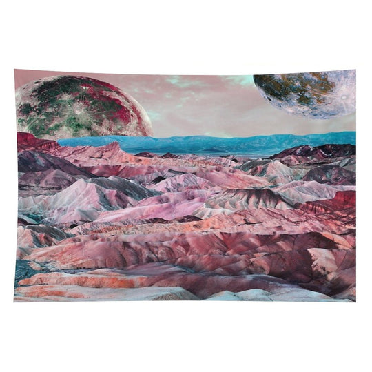 Off On Another Planet Tapestry