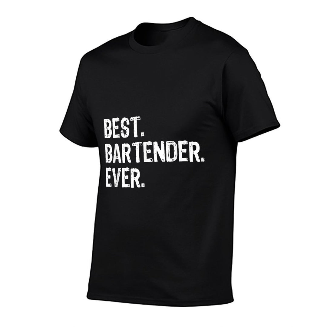Best Bartender Ever Bartending Funny Gift Christmas  Vintage-inspired T-Shirt