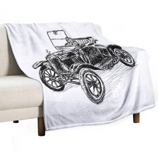 Ford Model T Image Eco-conscious Throw Blanket