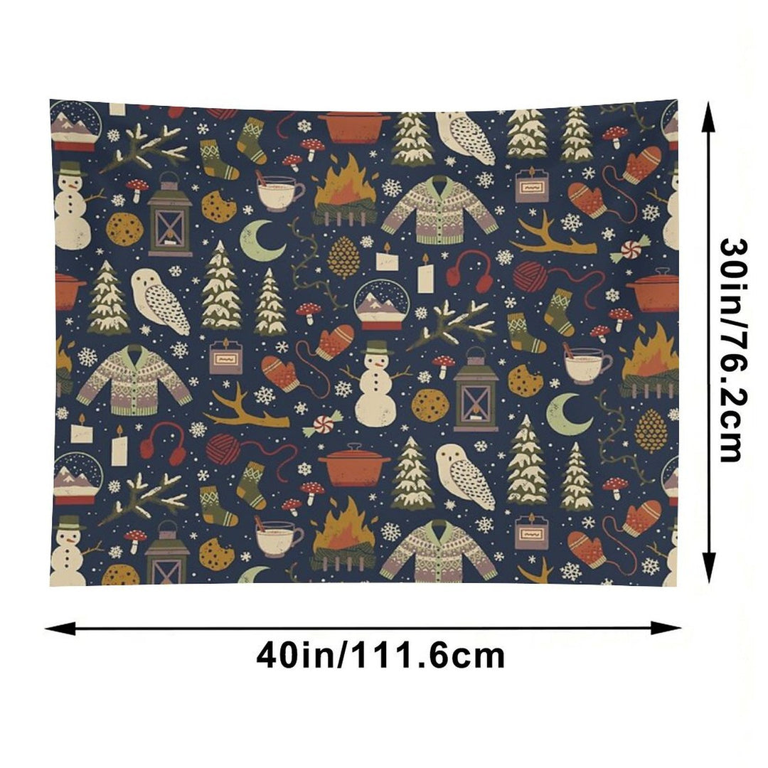 Winter Nights Tapestry