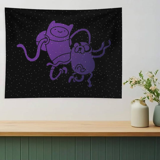 Space Buddies (Adventure Time) Tapestry