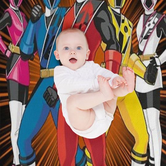 Ninja Ranger Shrink-resistant Throw Blanket
