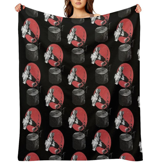 Gramophone Lightweight Throw Blanket