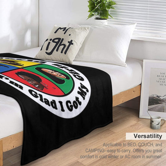 Living Single Shirt Anti-pilling Throw Blanket