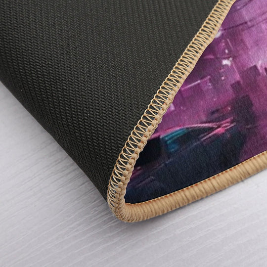 Cyberpunk Night City Art #1  Long-Lasting Bath Mat