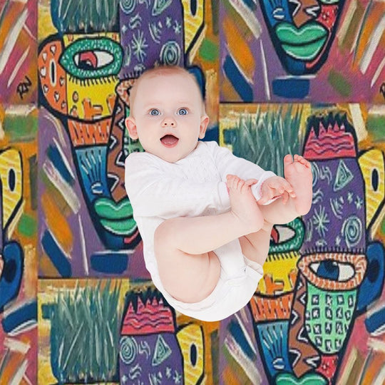 Patchwork Mind Velvety-soft Throw Blanket