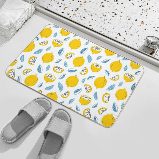 Lemons  Multi-Purpose Bath Mat