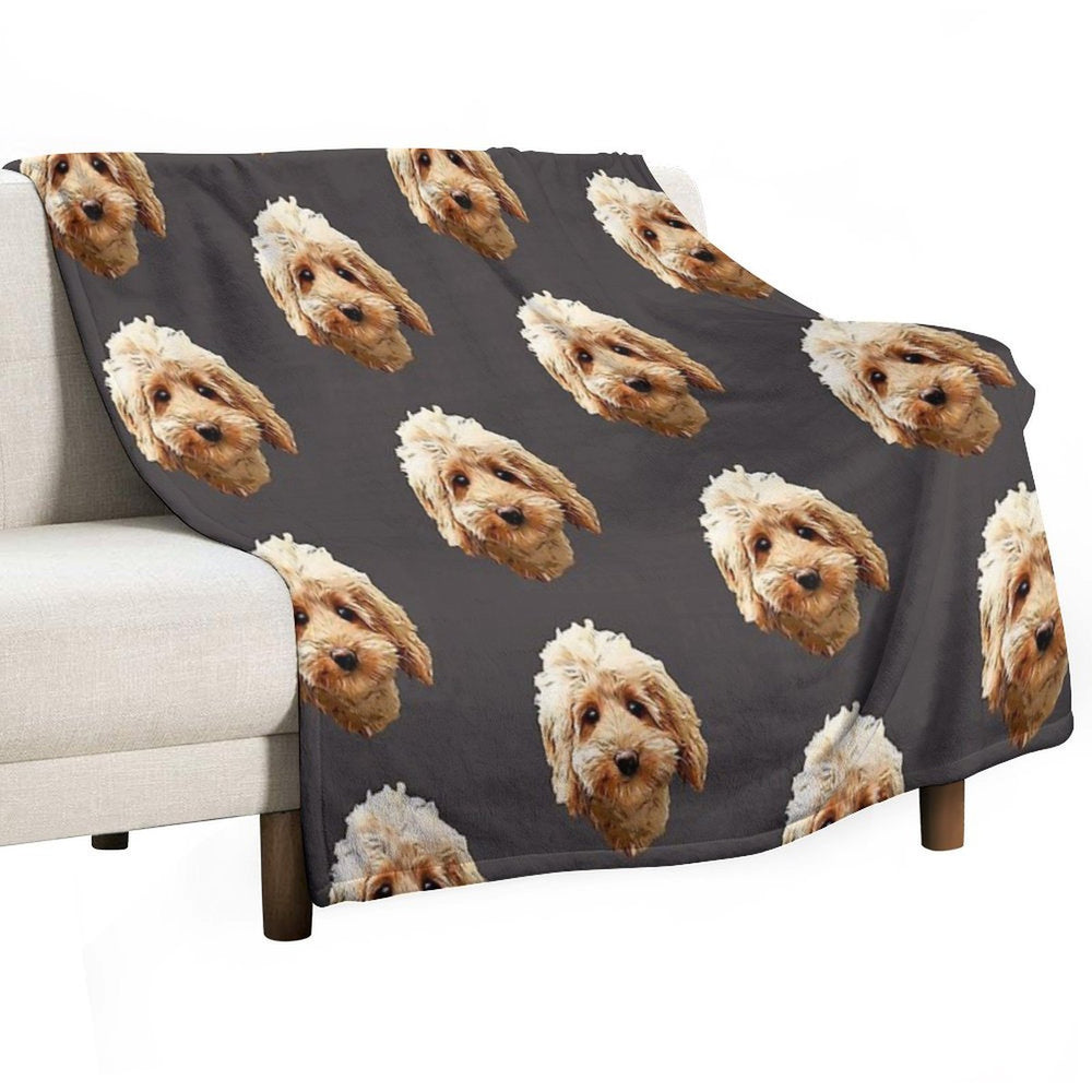 Cavapoo Cockapoo Doodle Cuteness Gift-ready Throw Blanket