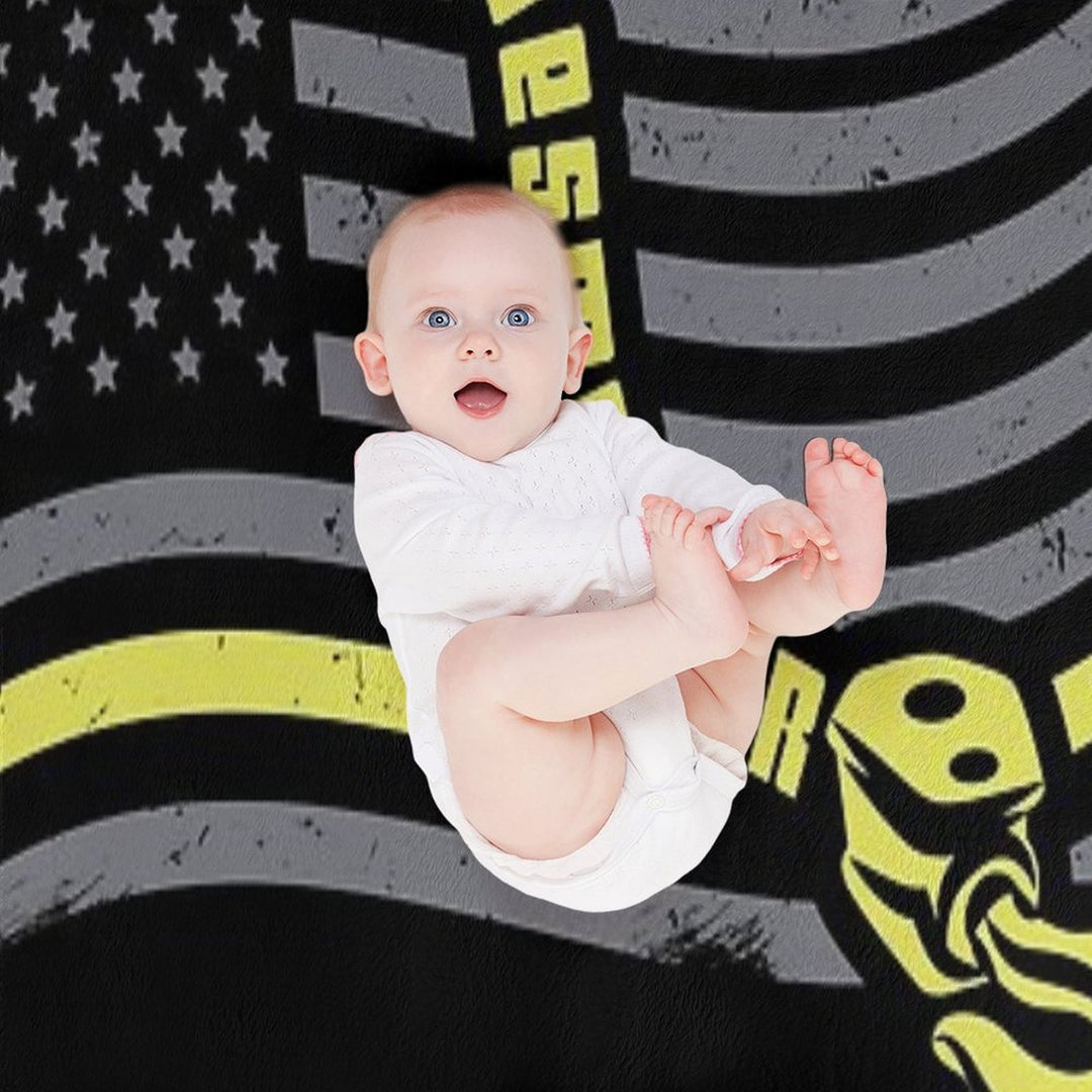 Slow Down Move Over - Tow Truck Operator Gift Comfort Throw Blanket