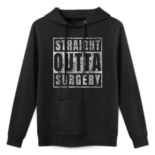 Get Well Soon Gifts Post Surgery Funny Straight Outta Moisture-Wicking Hoodie