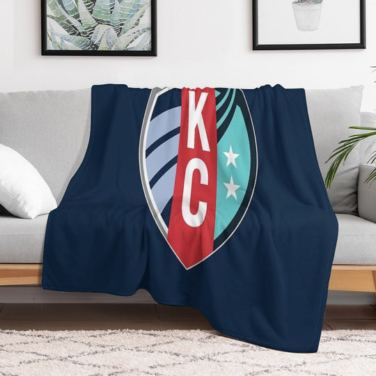 Kansas City Soccer Quick-dry Throw Blanket