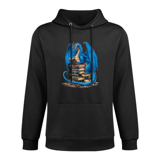 Book Lover Bookworm Reading Books Dragon Versatile Streetwear Hoodie