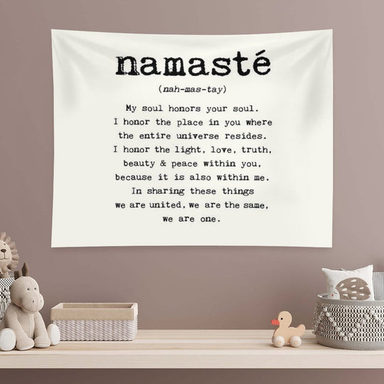 Namaste. Tapestry